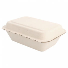 Embalagem Cana-de-açúcar 136x182x64mm (50 Uds)