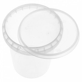 Embalagem Plastico Com Tampa Inviolável 520ml Ø9,5 (380 Uds)