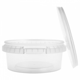 Embalagem Plastico Com Tampa Inviolável 300ml Ø11,8 (374 Uds)