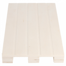 Bandeja Mini Palete de Madeira 20x12x2cm (40 Uds)