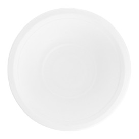 Tigela Bio da cana-de-açúcar Branco 350ml (50 Uds)