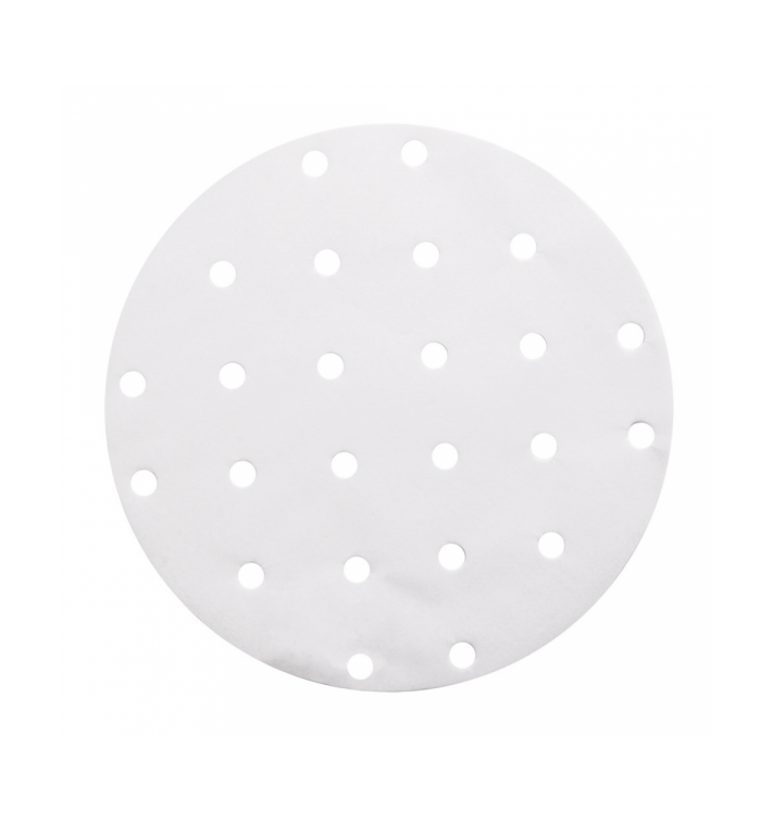 Papel Antigordura Branco para Panela Cozimiento Ø20 cm (2000 Uds) Papel Antigordura Branco para Panela Cozimiento Ø20 cm (2000 Uds)