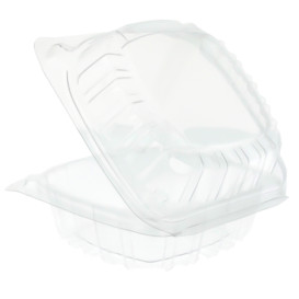Embalagem Tampa Bisagra OPS "Clear Seal" 120ml (500 Uds)