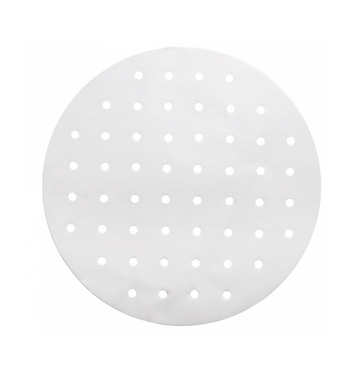 Papel Antigordura Branco para Panela Cozimiento Ø30 cm (2000 Uds) Papel Antigordura Branco para Panela Cozimiento Ø30 cm (2000 Uds)