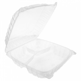 Embalagem Tampa Bisagra OPS 3 C. "Clear Seal" 4070ml (200 Uds)