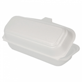 Embalagem Foam HotDog Branco (500 Uds)
