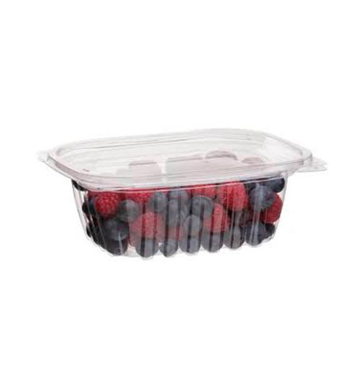 Embalagem Compostáveis PLA com Tampa 355ml (100 Uds) Embalagem Compostáveis PLA com Tampa 355ml (100 Uds)
