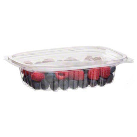 Embalagem Compostáveis PLA com Tampa 235ml (100 Uds)