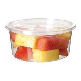 Embalagem Compostáveis PLA Transparente 355ml (500 Uds)