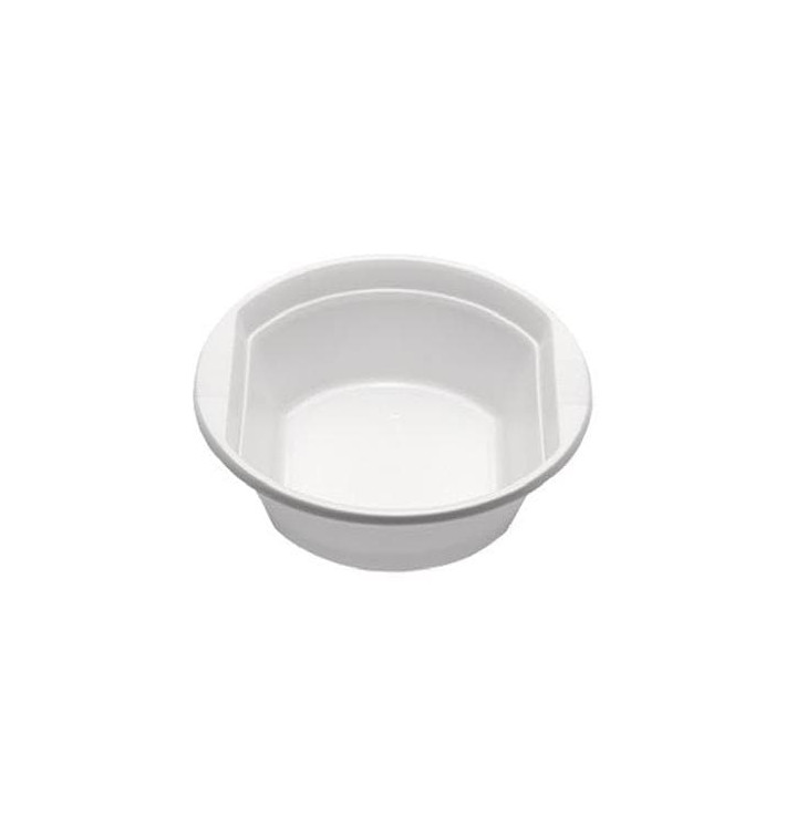 Tigela de Plastico PS Branco 630ml Ø16cm (800 Uds) Tigela de Plastico PS Branco 630ml Ø16cm (800 Uds)