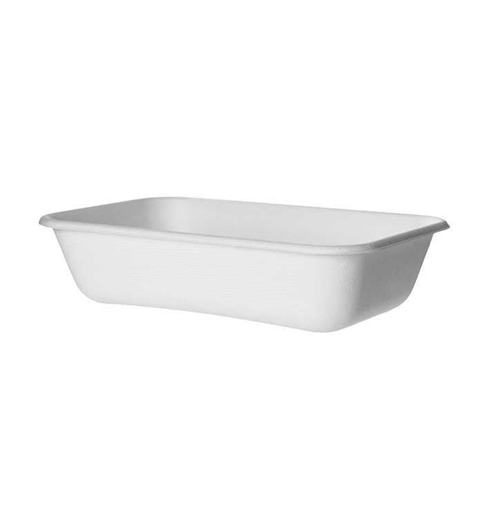 Embalagem Ecológico Branco 940ml 21,5x14,0x5,0 cm (400 Uds) Embalagem Ecológico Branco 940ml 21,5x14,0x5,0 cm (400 Uds)