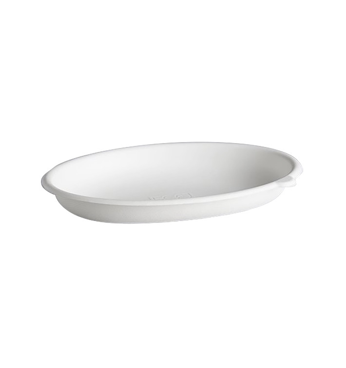 Embalagem Ecológico Oval Branco 710ml (300 Uds) Embalagem Ecológico Oval Branco 710ml (300 Uds)