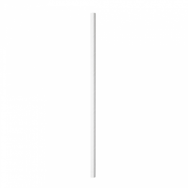 Palhinha Direita Papel Branco Embalada Kraft Ø6mm 21cm (6000 Uds)
