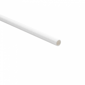 Palhinha Direita Papel Branco Embalada Kraft Ø6mm 21cm (6000 Uds)