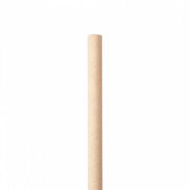 Palhinha Direita Papel Kraft Granizado Ø8mm 21cm (3000 Uds)