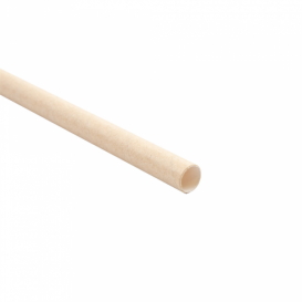 Palhinha Direita Papel Kraft Granizado Ø8mm 21cm (250 Uds)
