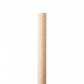 Palhinha Direita Papel Kraft Granizado Ø8mm 14cm (6000 Uds)