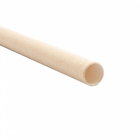 Palhinha Direita Papel Kraft Granizado Ø10mm 21cm (50 Uds)