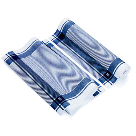 Pano em Rolo "Roll Drap" Vintage Azul 40x64cm P64cm (10 Uds)