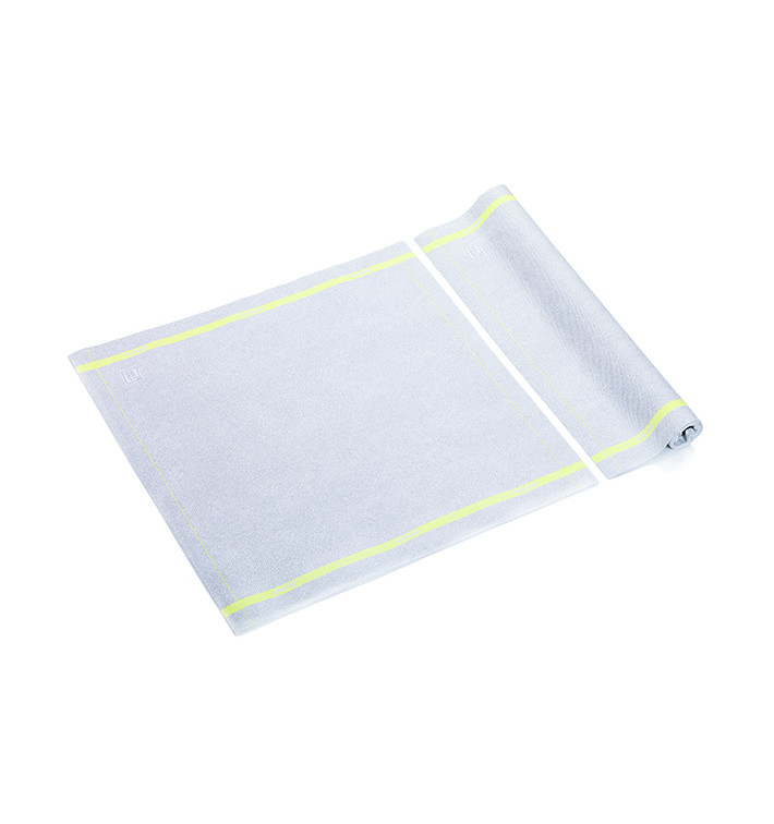 Pano em Rolo "Roll Drap" Senefa Amarela 40x40cm P40cm (100 Uds) Pano em Rolo "Roll Drap" Senefa Amarela 40x40cm P40cm (100 Uds)