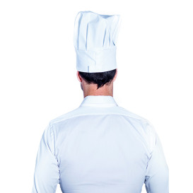 Chapéu Cozinheiro Chef Algodão Branco (1 Unidad)