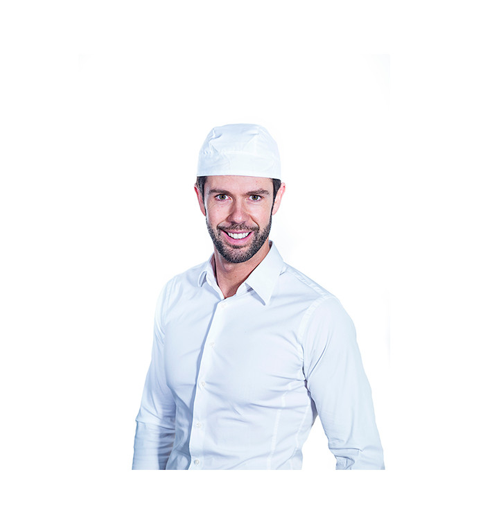 Lenço Cozinheiro Pirata Algodão Branco (25 Uds) Lenço Cozinheiro Pirata Algodão Branco (25 Uds)