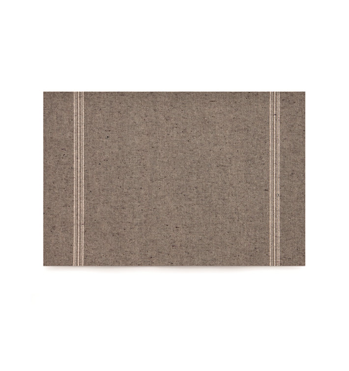 Toalhete Individual "Day Drap" Marron-Escuro 32x45cm (72 Uds) Toalhete Individual "Day Drap" Marron-Escuro 32x45cm (72 Uds)