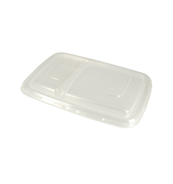 Tampa Plástico PP Embalagem 2C 23x16,5cm (50 Uds) Tampa Plástico PP Embalagem 2C 23x16,5cm (50 Uds)