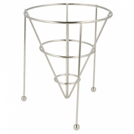 Cesta Apresentaçao de Aço Empilhável Ø127x152mm (1 Ud)