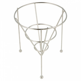 Cesta Apresentaçao de Aço Empilhável Ø127x152mm (1 Ud)