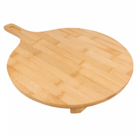 Bandeja Redonda com Asa Bambu Ø29x2,5cm (1 Ud)
