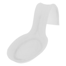 Mini Colher Cana de Açúcar Branco 12x4cm (600 Uds)