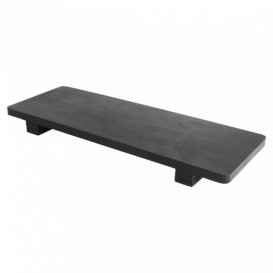 Bandeja de Bambu Preta 30x11x2,5cm (1 Uds)