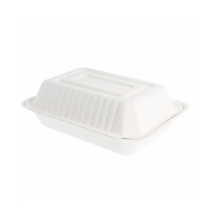 Embalagem Cana-de-açúcar Branco 225x165x64mm (200 Uds) Embalagem Cana-de-açúcar Branco 225x165x64mm (200 Uds)