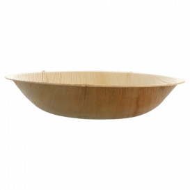 Tigela de folha de palmeira 18x3,5cm (25 Unidades)