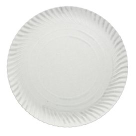 Indispensável em qualquer mesa: pratos de cartão descartáveis.