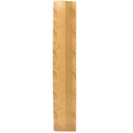 Saco de Papel Kraft "Panes" 9+3x51cm (125 Uds)