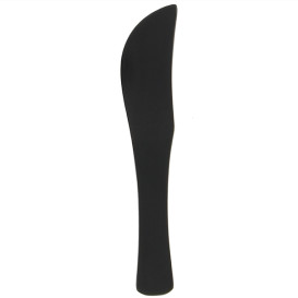 Faca bambu degustação Preto 9cm (50 Unidades)