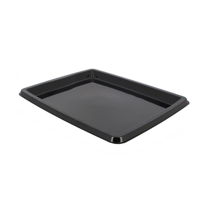 Bandeja Plastico Retang. Preto 316x265x20mm (25 Uds) Bandeja Plastico Retang. Preto 316x265x20mm (25 Uds)