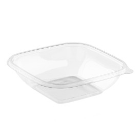 Tigela de Plastico PET 750ml 175x175x50mm (50 Uds)