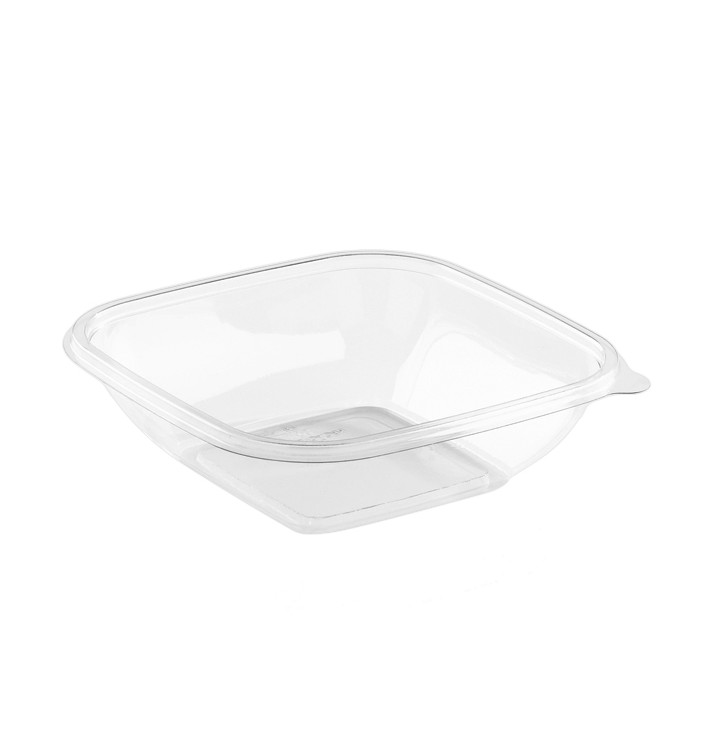 Tigela de Plastico PET 750ml 175x175x50mm (50 Uds) Tigela de Plastico PET 750ml 175x175x50mm (50 Uds)
