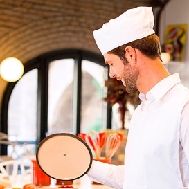 Touca Cozinheiro Rede Algodão Branco (1 Unidad)