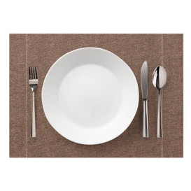 Toalhete Individual "Day Drap" Marron-Escuro 32x45cm (72 Uds)