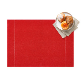 Toalhete Individual "Day Drap" Vermelho 32x45cm (72 Uds)