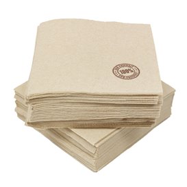Guardanapos Ponta-Ponta Eco "Recycled" 33x33cm (50 Uds)