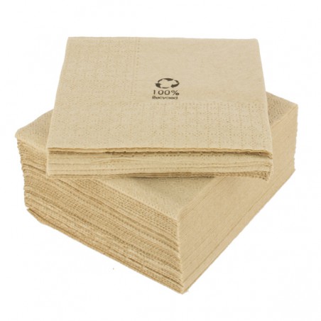 Guardanapos Papel Eco "Recycled" 20x20cm (6000 Uds)