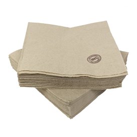 Guardanapos Eco "Recycled" 33x33cm 1 Folha (100 Uds)