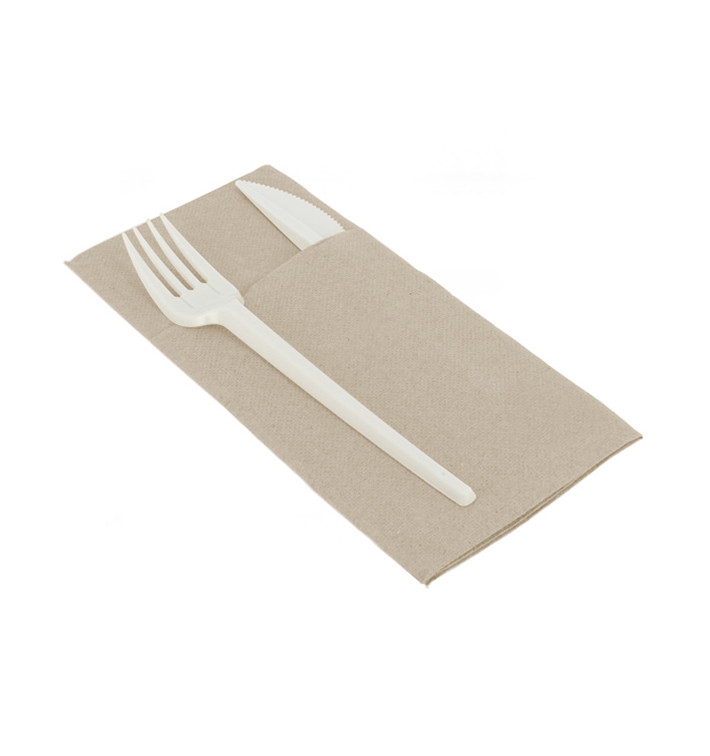 Guardanapos Kanguro Papel 40x40cm Eco (960 Uds) Guardanapos Kanguro Papel 40x40cm Eco (960 Uds)
