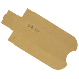 Porta Hot Dog Kraft 17x5x3,5cm (100 Unidades)