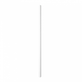 Palhinha Direita Papel Branco Embalada Ø6mm 19,7cm (3000 Uds)